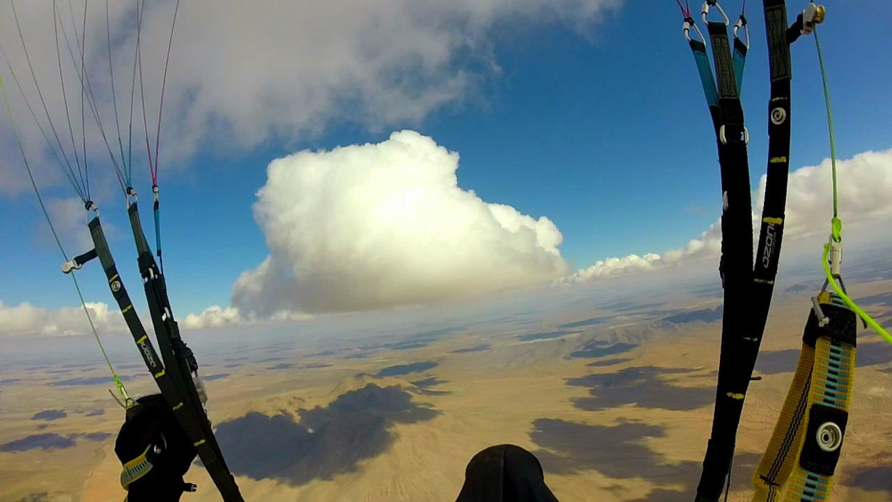 paragliding in south central New Mexico