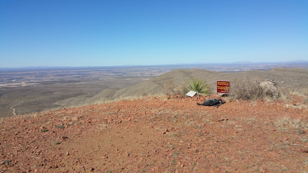 Agave Hill in Franklin Mountains State Park