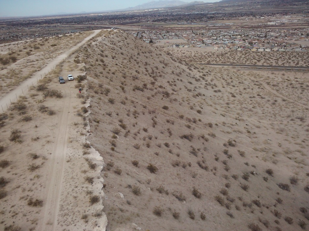 paragliding at Anapra Mesa, NM