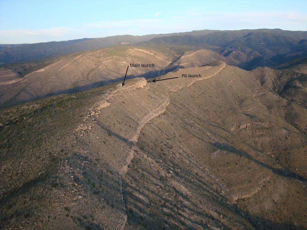 paragliding at Dry Canyon, Alamogordo, NM