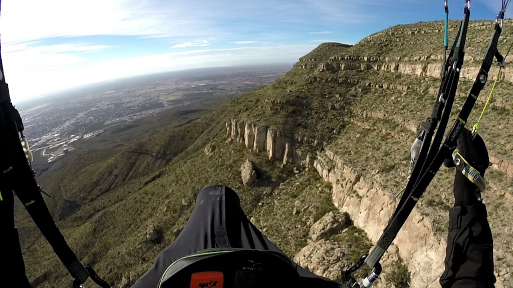 paragliding at Dry Canyon, Alamogordo, NM