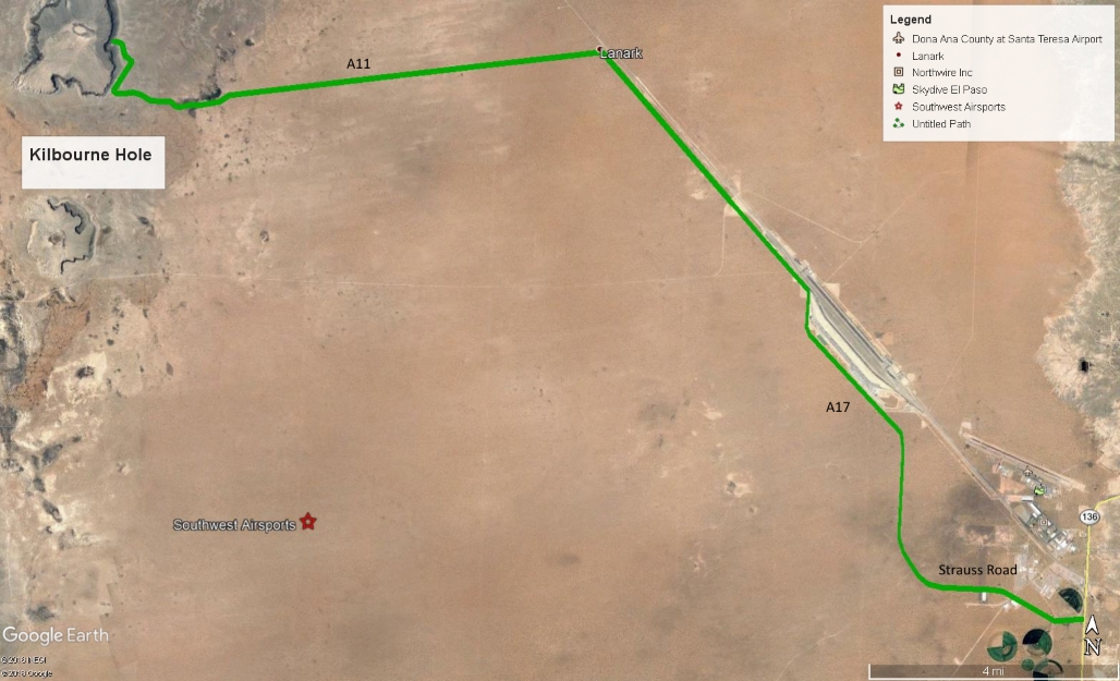 Directions to Kilbourne Hole Maar