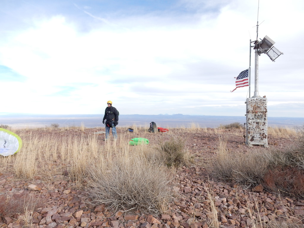 paragliding in Franklin Mountains State Park, El Paso, TX