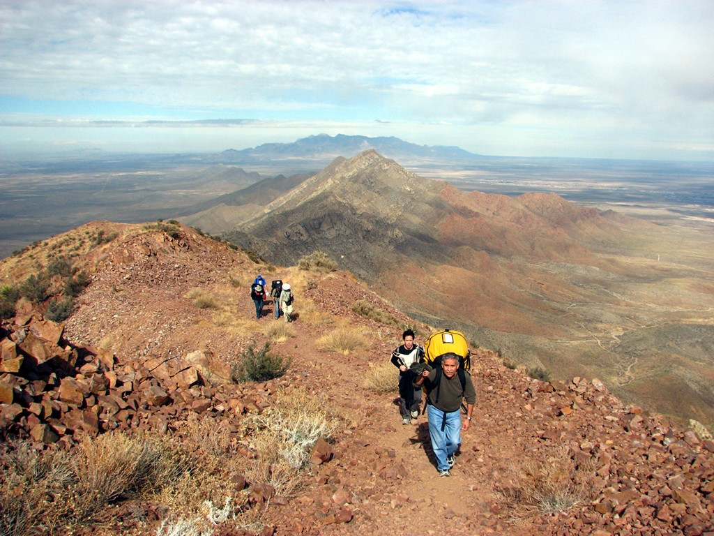 paragliding in Franklin Mountains State Park, El Paso, TX