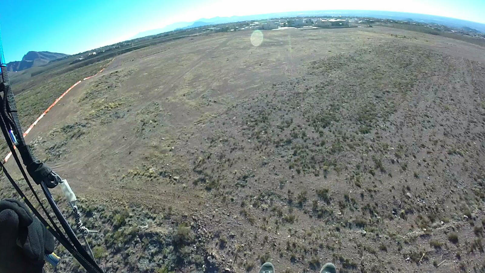 Paragliding LZ near Franklin Mountains State Park, El Paso, TX