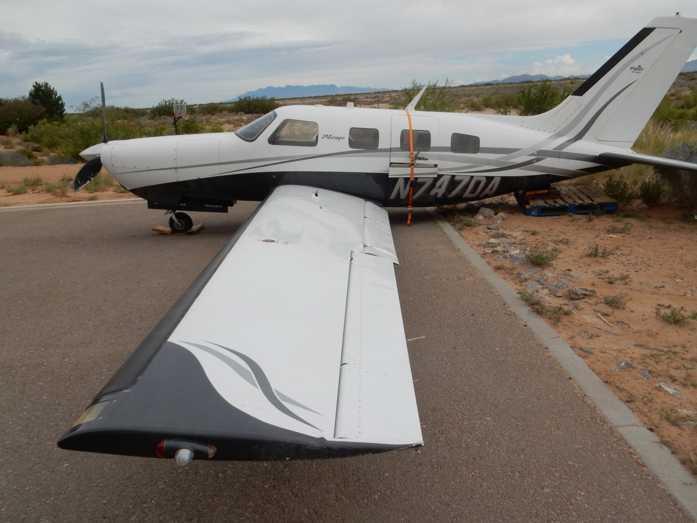 aircraft accident Piper PA-46-350P Malibu Mirage N747DA September 1, 2018