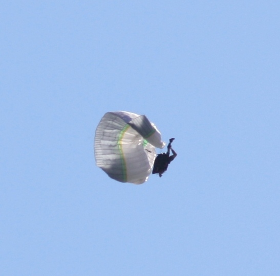 paraglider full stall gone bad at an SIV clinic