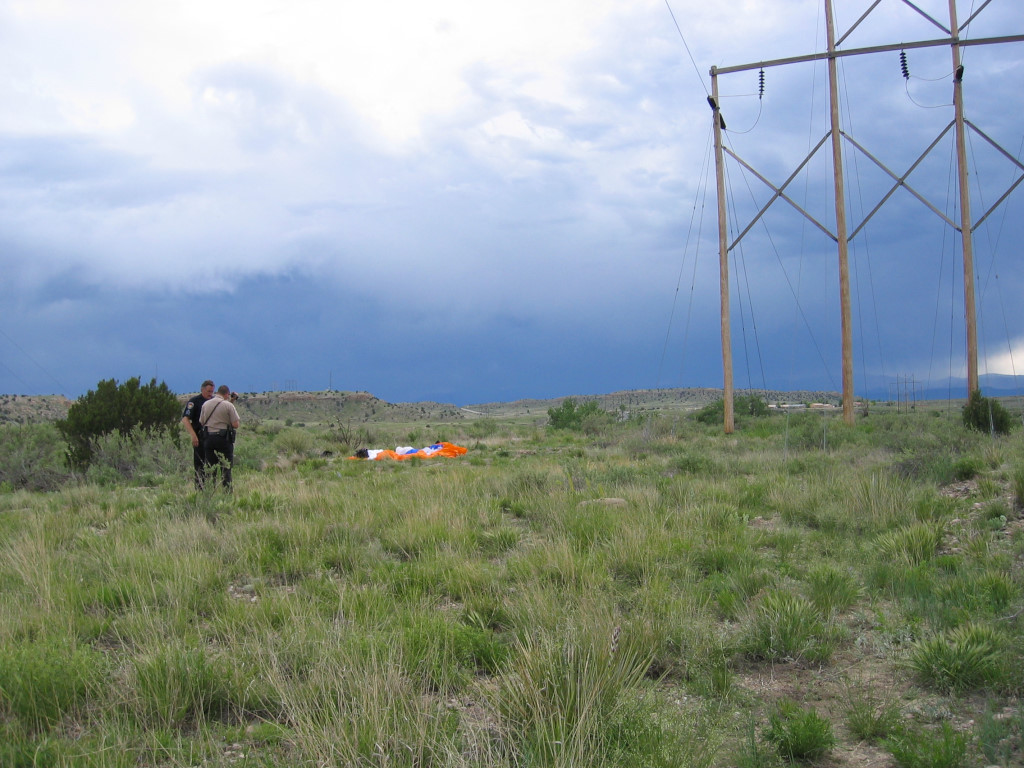 death at a paragliding SIV clinic