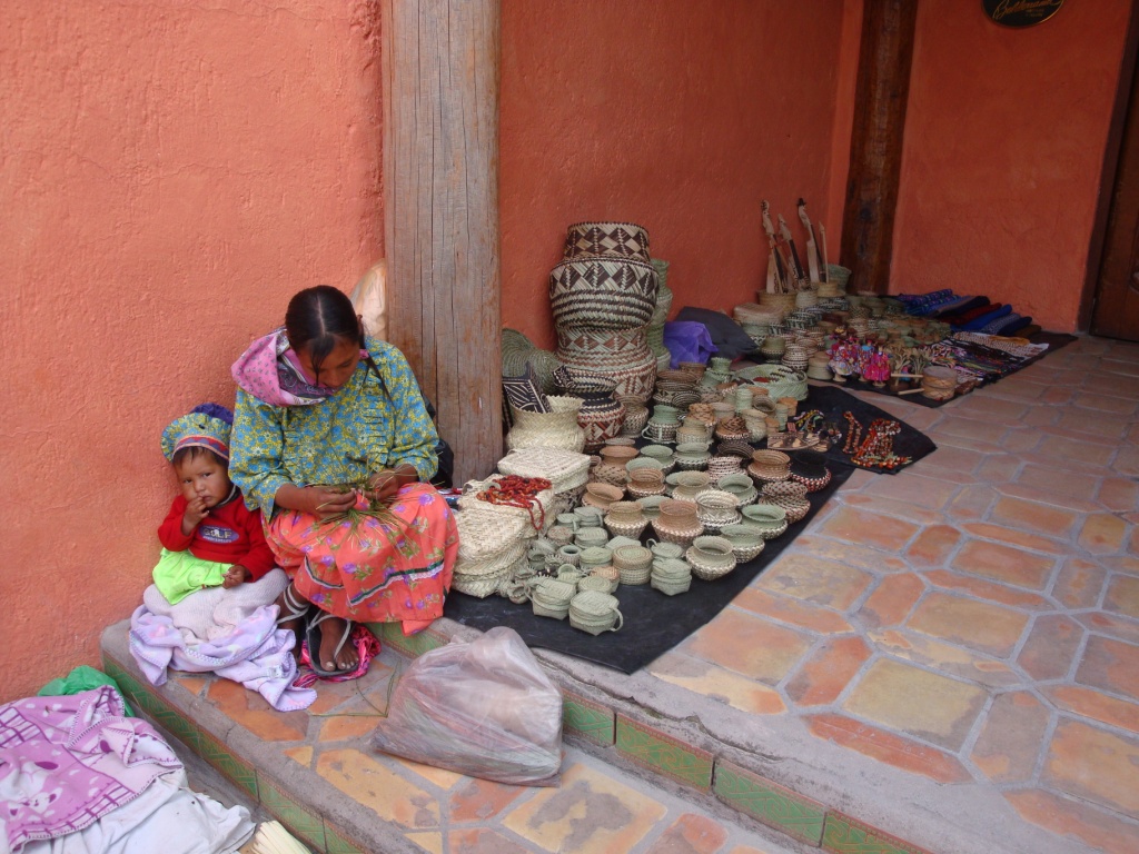 native Indians in Copper Canyon, Mexico