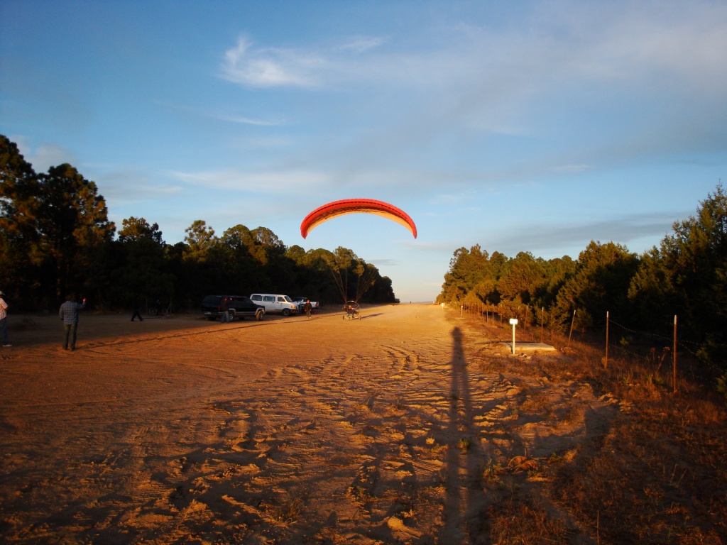 PPG launch  near Copper Canyon, Mexico