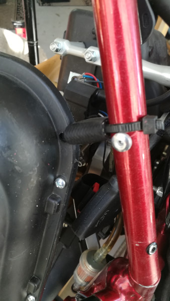Polini Thor airbox support modification