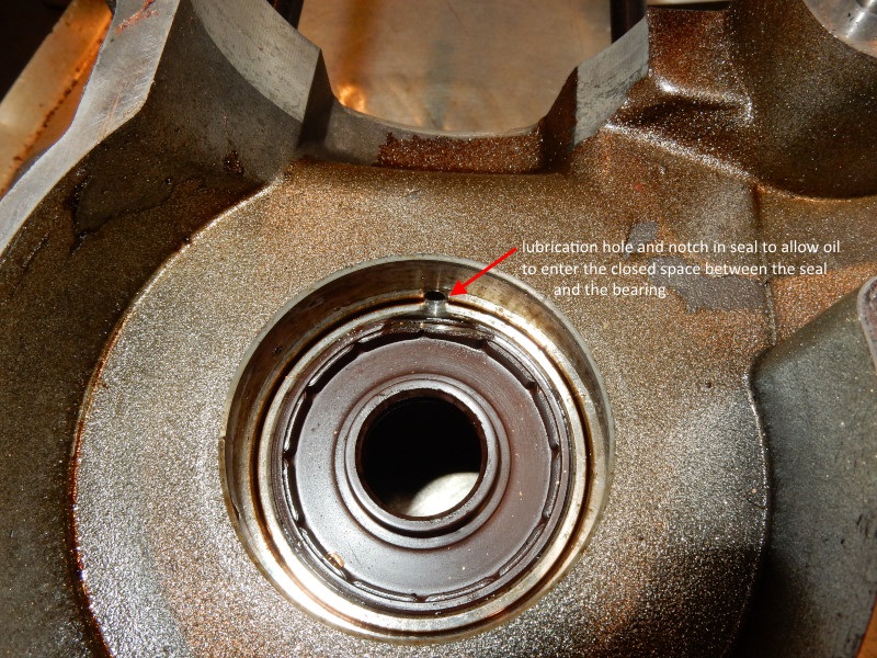 Minari main bearing and seal removal or replacement