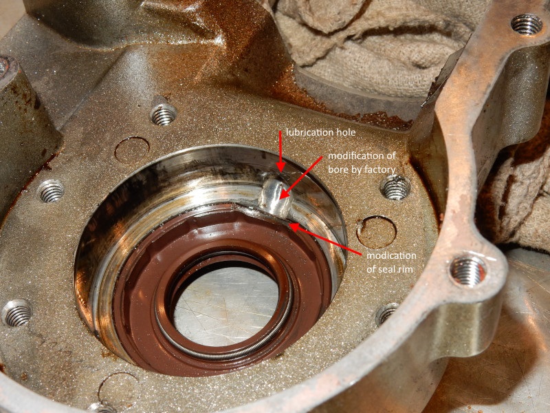 Minari main bearing and seal removal or replacement