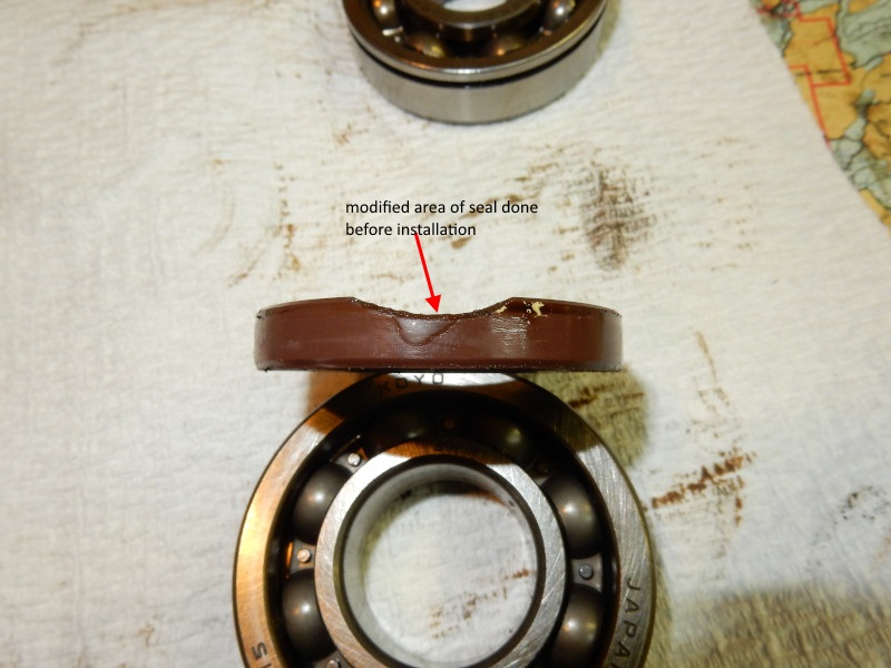 Minari main bearing and seal removal or replacement