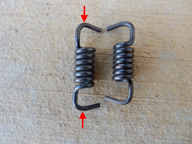 Top 80 clutch springs - one good, one bad