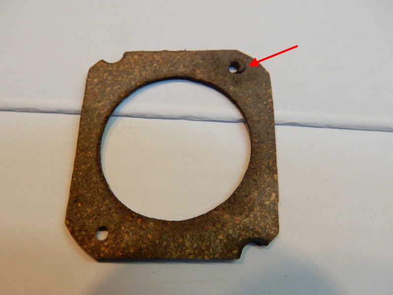 Defective Miniplane carburetor-reed valve body gasket