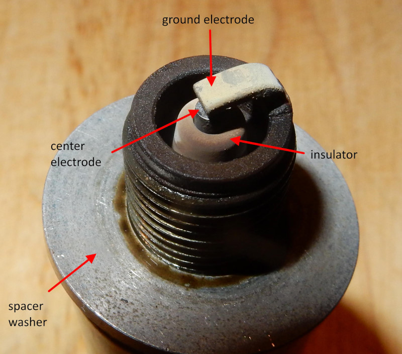 spark plug parts