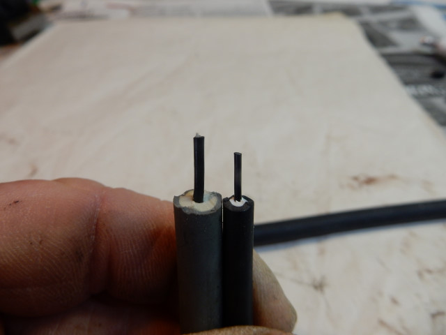 IDM secondary wire compared to an automotive grade wire