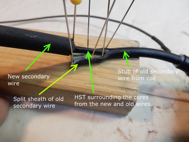secondary wire repair details
