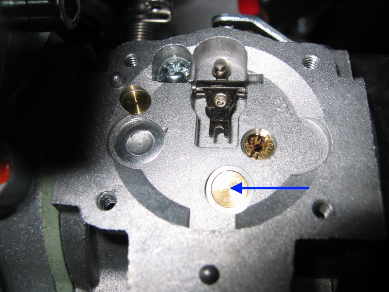 Walbro WG-8 main nozzle check valve plug
