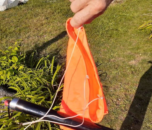 ordinary windsock w/o reinforced opening