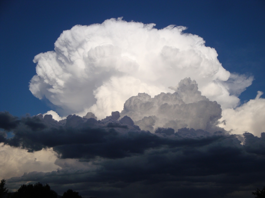 Towering cumulonimbus cloud in the southwest U.S.